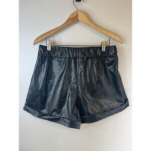Sincerely Jule Faux Leather womens shorts